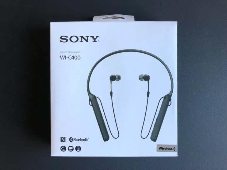 SONY WI-C400の商品パッケージ