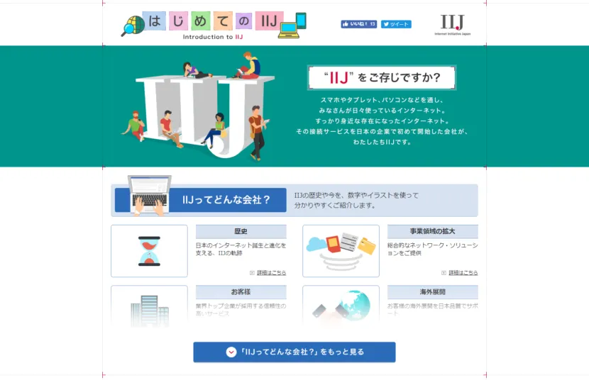 格安SIMサービスIIJmioを提供する事業者インターネットイニシアティブについて