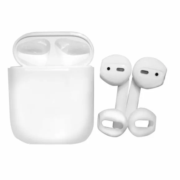 エアポッド落下防止アイテムはL-parkのApple AirPods イヤホンカバーがベストです。