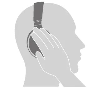 Panasonic「RP-HD600N」はボイススルー機能搭載だからヘッドホンを外さずに即座に周囲の音を聞き取ることができます。