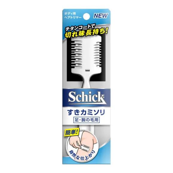 メンズ向けおすすめ脱毛・除毛グッズ：パナソニック「Schick メンズボディ用ヘアトリマー」