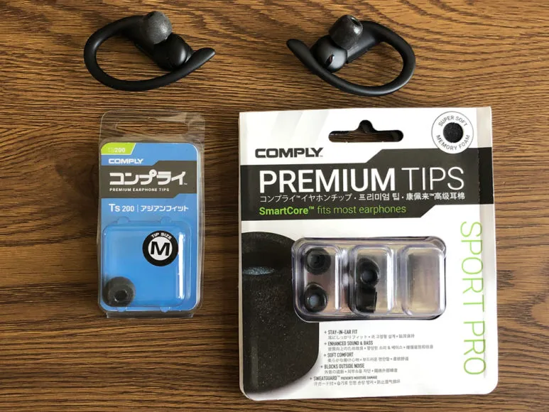 コンプライ製おすすめイヤーピース「SPORT PRO」レビュー|コンプライ「Tsシリーズ」と「SPORT PRO」を比較してみました。