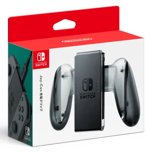 ニンテンドースイッチをプレイしながらJoy-Conを充電できる充電器|Joy-Conグリップ型の充電器