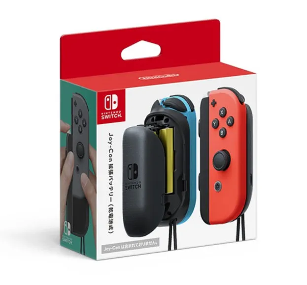 ニンテンドースイッチをプレイしながらJoy-Conを充電できる充電器|Joy-Con拡張バッテリー(乾電池式)