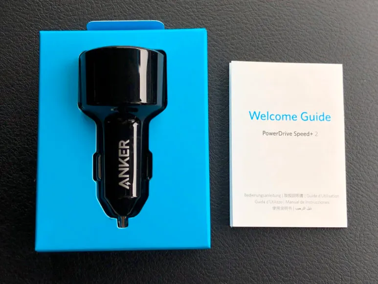 Anker「PowerDrive Speed+2-1 PD & 1 PowerIQ 2.0」レビュー|付属品一覧