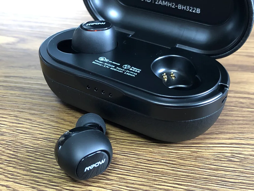 おすすめのBluetoothイヤホンMpow「T5」レビュー|「Mpow T5」は片耳だけでも使うことができます。