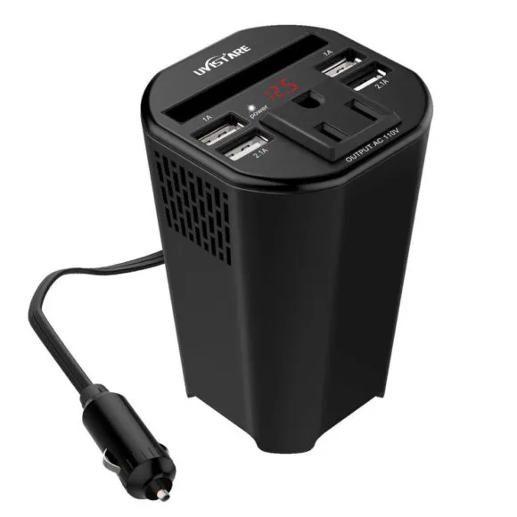おすすめカーチャージャーまとめ|カーチャージャーの種類:USB Type-A充電器(カップホルダー型)
