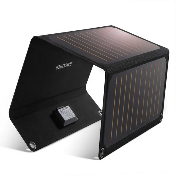アウトドア向けおすすめソーラー充電器まとめ｜RAVPower「RP-PC118」