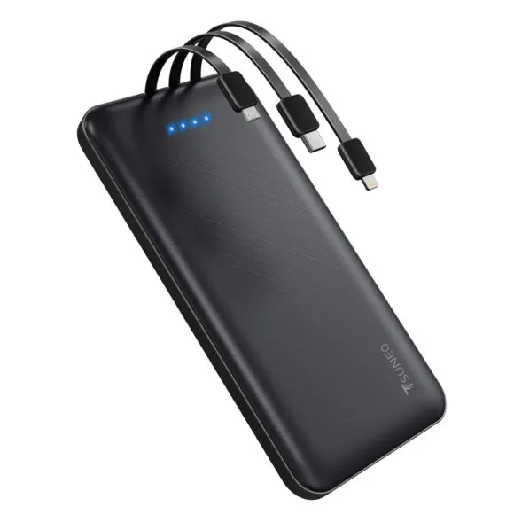 2019年おすすめモバイルバッテリーまとめ|TSUNEO 10000mAhモバイルバッテリー