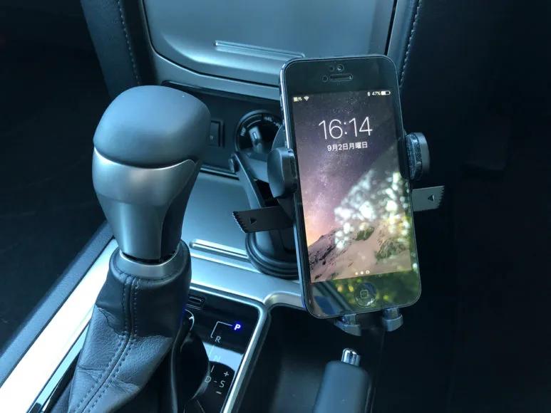 おすすめ車載スマホホルダー・スマートタップ「EasyOneTouch4 wireless」|簡単に設置することができました。
