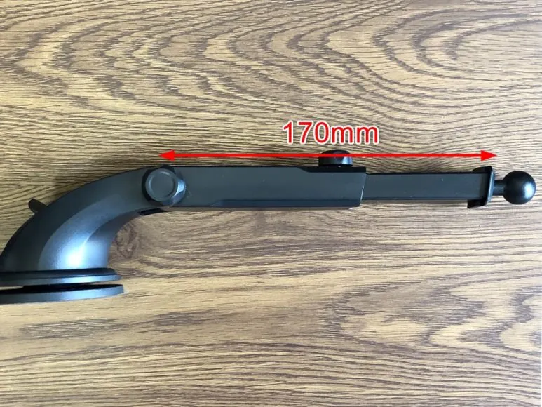 おすすめ車載スマホホルダー・スマートタップ「EasyOneTouch4 wireless」|アームを反転させれば約170mmまで伸ばすことも可能です。