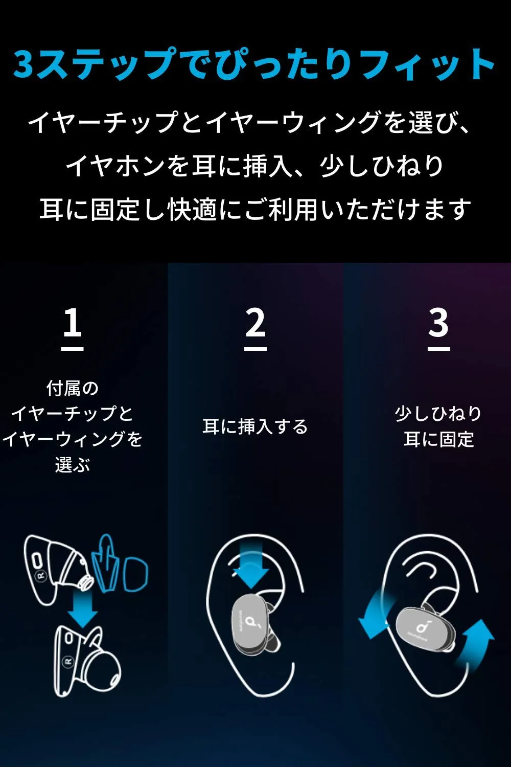 【Anker Soundcore Liberty 2 Proレビュー】グラミー受賞経験者たちが推奨!音質にこだわり抜いたSoundcoreシリーズ最上位の完全ワイヤレスイヤホン|使ってみて感じたこと:装着感はSoundcoreシリーズ最高の出来栄え。