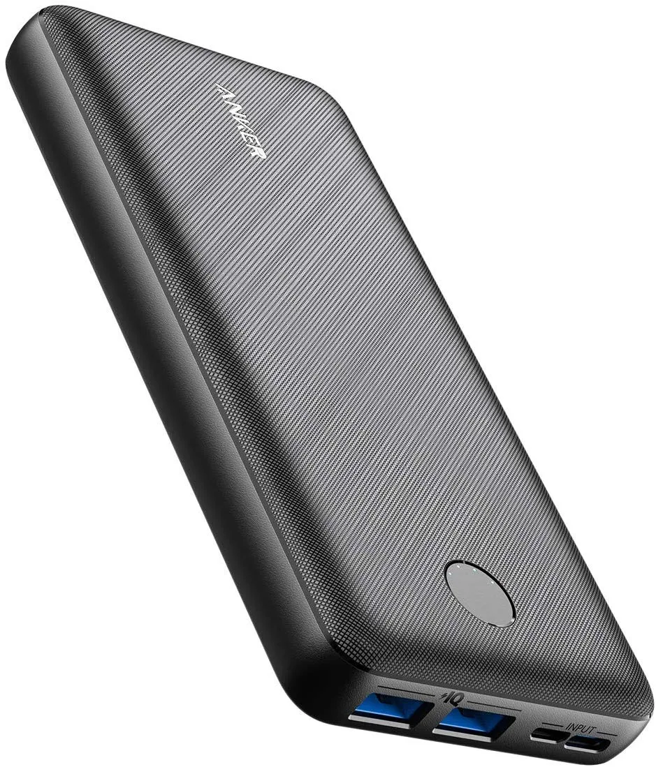 【Anker PowerCore Essential 20000 PDレビュー】USB Type-C搭載＆大容量20000mAhはアンカー史上最軽量！PD急速充電にも対応したモバイルバッテリー｜PD非対応版は二千円安い価格で販売中です。