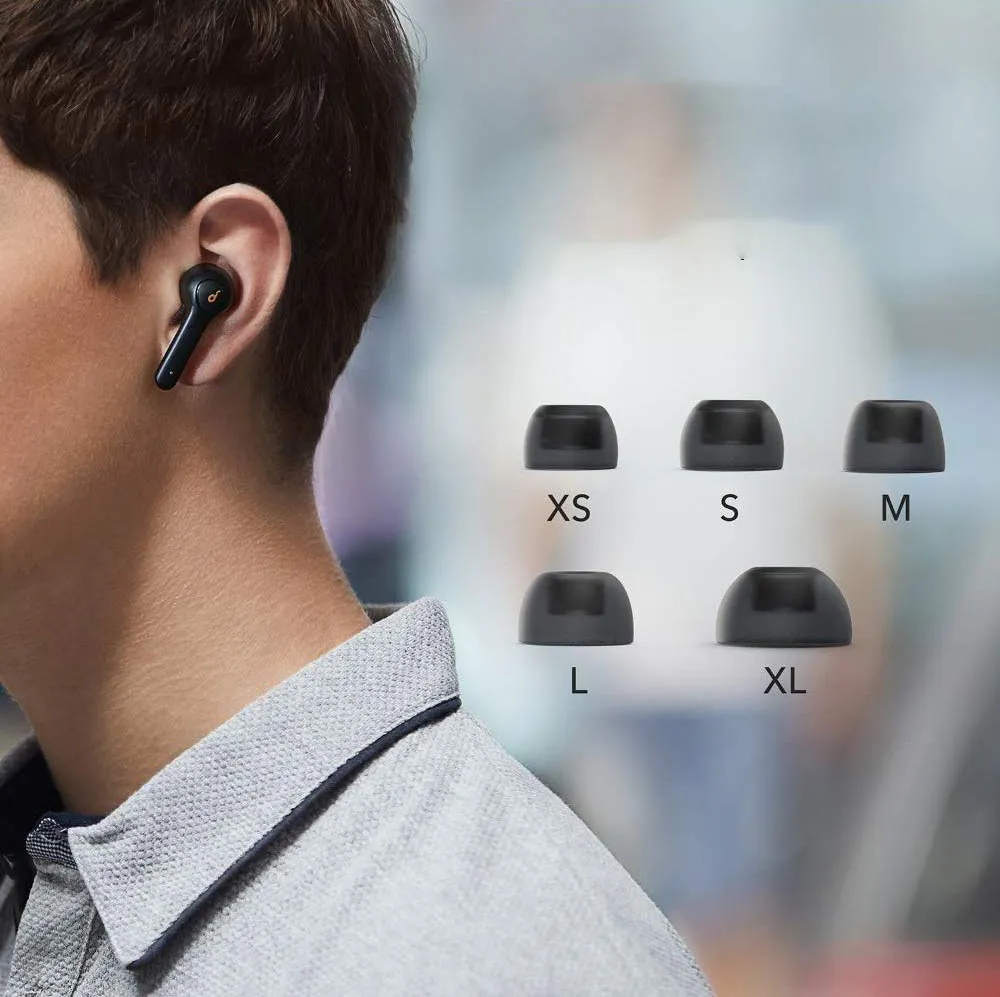 【Anker Soundcore Life P2レビュー】五千円で本体7時間再生・完全防水・AAC&APT-X・通話ノイキャン!!超高性能&高コスパBluetooth完全ワイヤレスイヤホン|優れているポイント:豊富なイヤーピース同梱で快適な着け心地が実現
