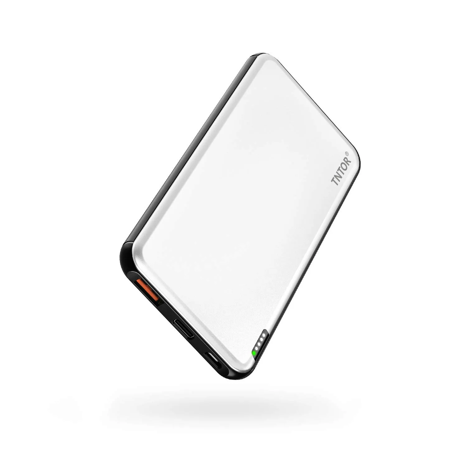 【TNTOR 超薄型モバイルバッテリーTN-10PDレビュー】10000mAhクラス最小最軽量で携帯性抜群!PD対応急速充電も可能なコスパ最強モバイルバッテリー|製品の公式画像