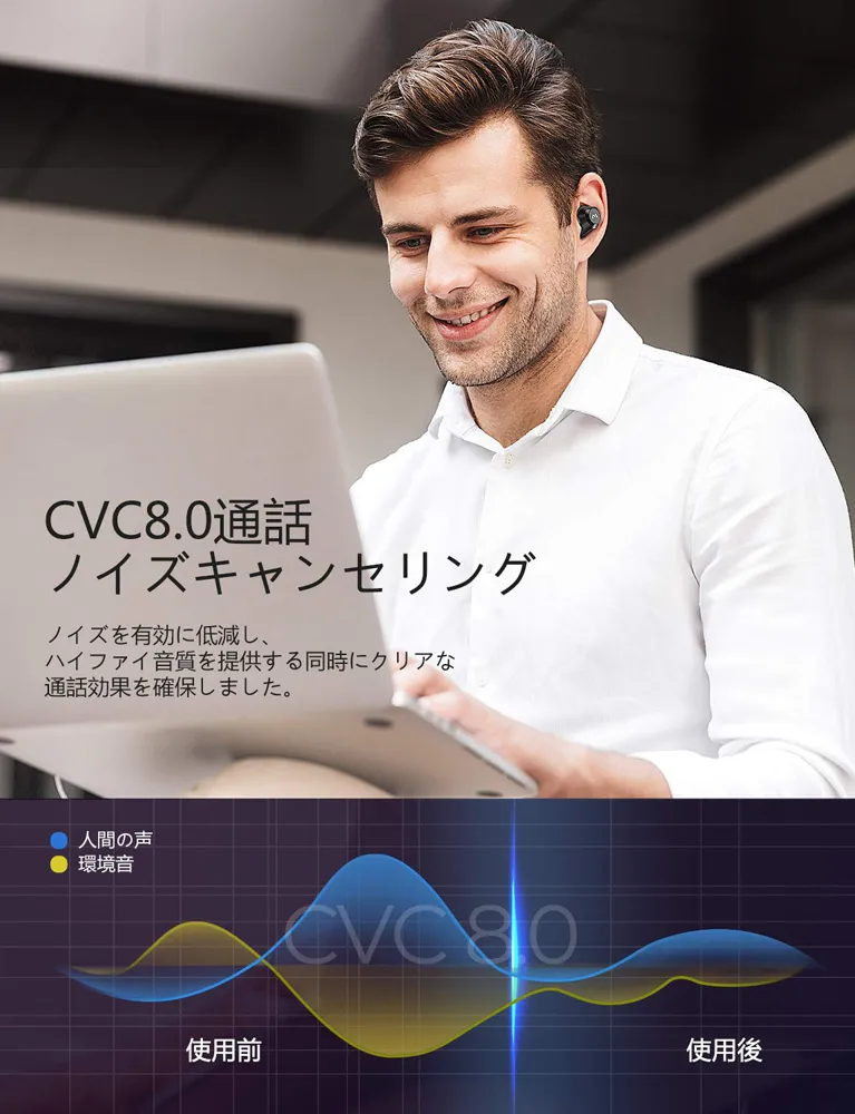 【Mpow M20レビュー】106時間再生・完全防水・AAC&APT-X対応と最強の機能性!ケースがモバイルバッテリーとして使えるユニーク系Bluetoothイヤホン|優れているポイント:CVC8.0通話ノイズキャンセリング機能を搭載