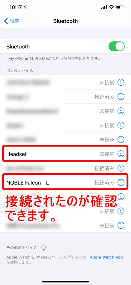 【Noble audio FALCONレビュー】“魔術師”が作ったイヤホン!?独自の高音質ドライバー搭載で10時間スタミナ再生&完全防水の高コスパ完全ワイヤレスイヤホン|外観:イヤホン本体の左右は分かりやすく表記されています。