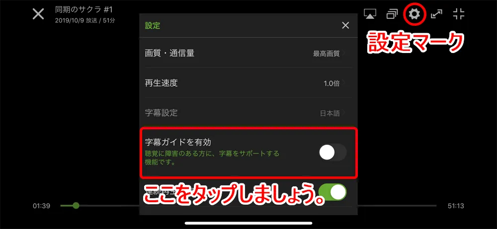 【Huluアプリとは?】Hulu公式アプリの概要・機能まとめ|動画ダウンロード&オフライン再生、バックグラウンド再生、英語字幕・倍速・画質など設定可能|アプリの機能:字幕ガイドの有効化