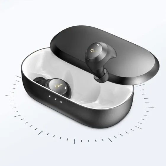 【Anker Soundcore Spirit Dot 2レビュー】スポーツ向けワイヤレスイヤホンの最適解!?完全防水で最大5.5時間連続再生&急速充電可能な完全ワイヤレスイヤホン|優れているポイント