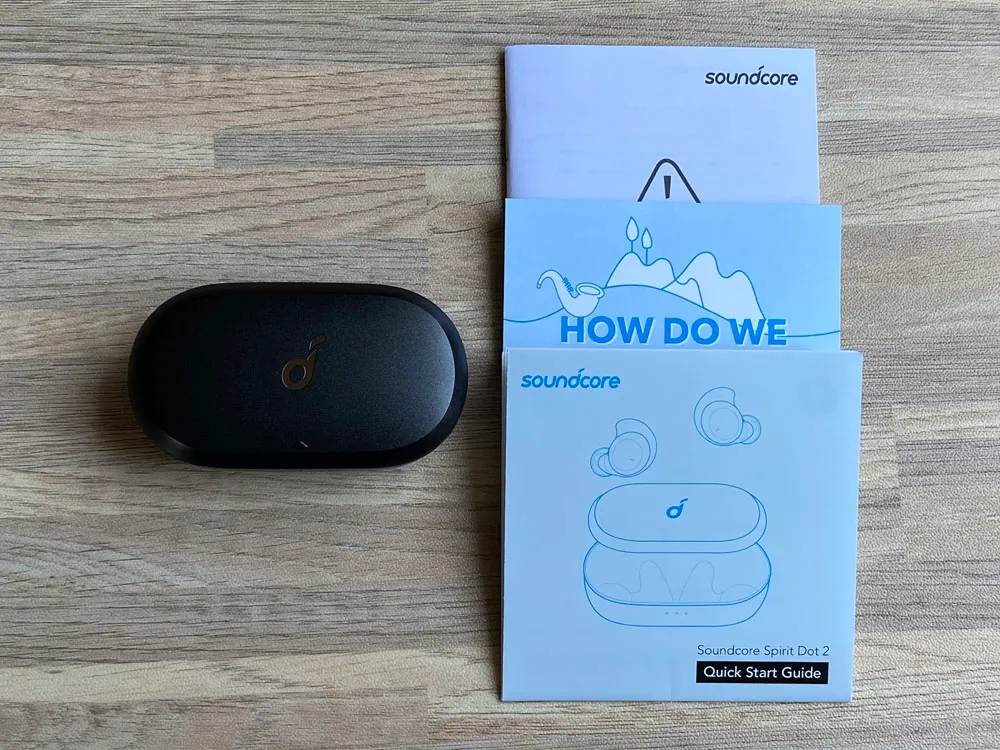 【Anker Soundcore Spirit Dot 2レビュー】スポーツ向けワイヤレスイヤホンの最適解!?完全防水で最大5.5時間連続再生&急速充電可能な完全ワイヤレスイヤホン|付属品