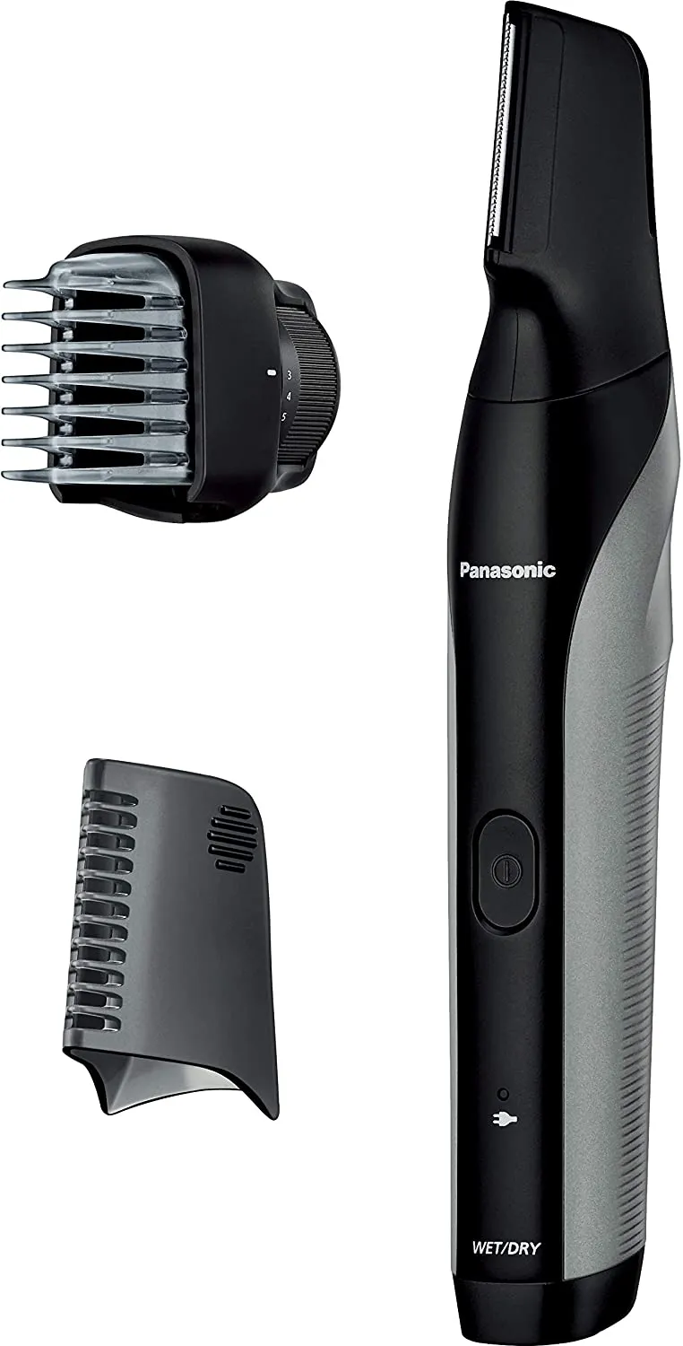 【ボディトリマーER-GK81レビュー】すね毛からアンダーヘアまで処理できる!メンズグルーミングに最適なパナソニック製ボディトリマー|チクチクしない剃り味|製品の公式画像
