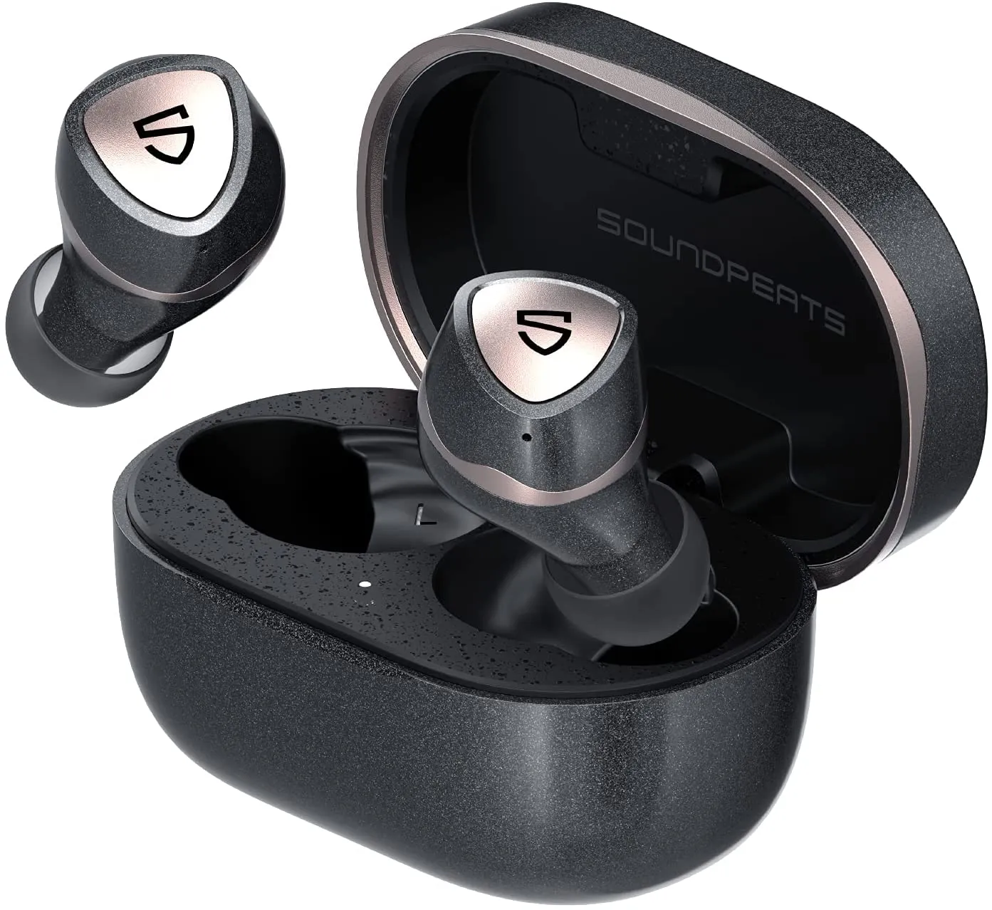 【SOUNDPEATS Sonic Proレビュー】超低遅延&デュアルドライバー音質の良さが際立つ!VGP2021金賞受賞の超高コスパ系完全ワイヤレスイヤホン|製品の公式画像